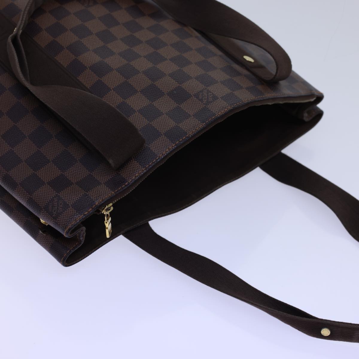 LOUIS VUITTON Damier Ebene Cabas Bobul Tote Bag N52006 LV th4007
