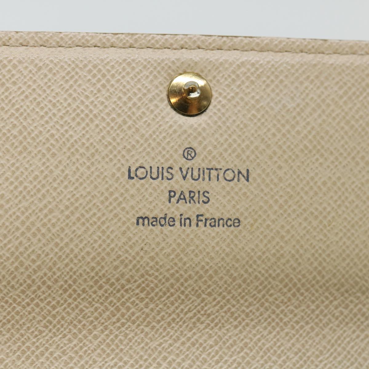 LOUIS VUITTON Damier Azur Portefeuille Sarah Long Wallet N63208 LV th4009