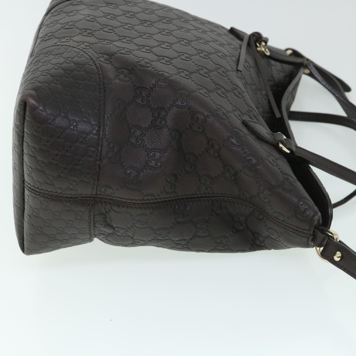 Luxury Gucci GG Canvas Guccissima Shoulder Bag 2way Brown 353120  th4019