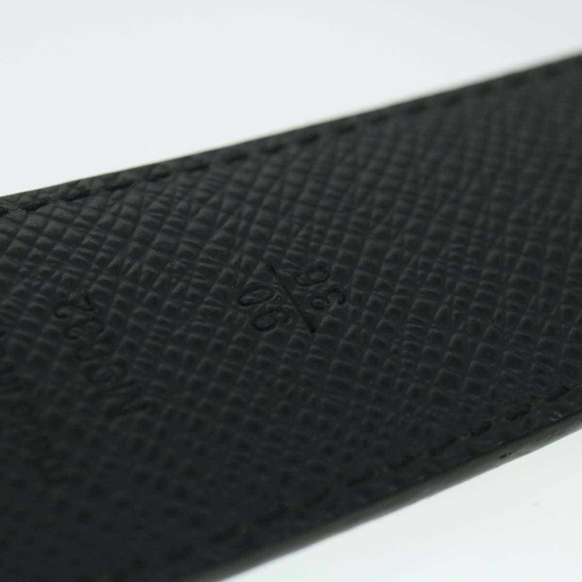 LOUIS VUITTON Damier Graphite Ceinture Inventeur Tour Belt M9632V LV th4026