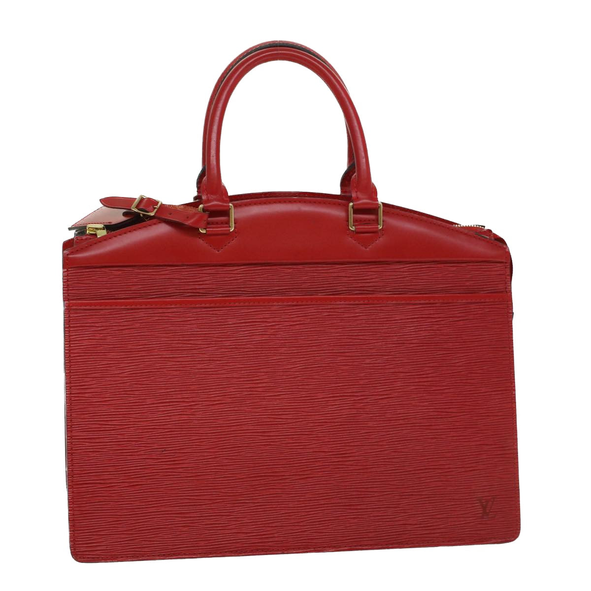 LOUIS VUITTON Epi Riviera Hand Bag Red M48187 LV th4038