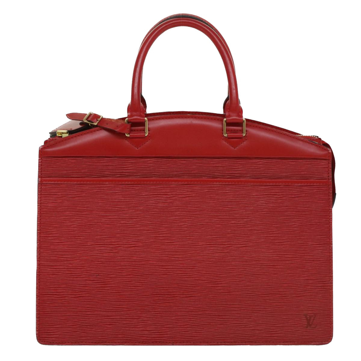 LOUIS VUITTON Epi Riviera Hand Bag Red M48187 LV th4038