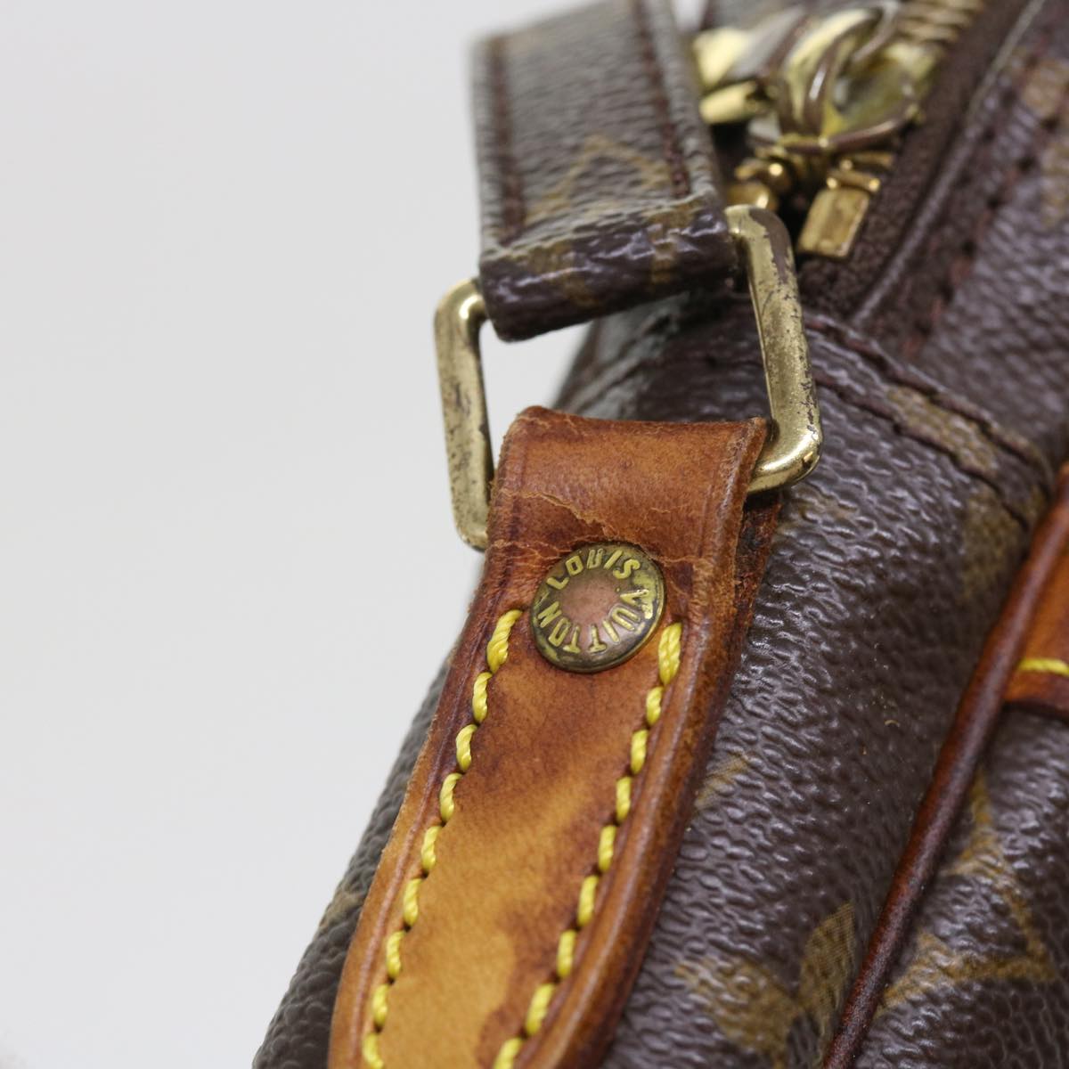 LOUIS VUITTON Monogram Danube Shoulder Bag M45266 LV th4040