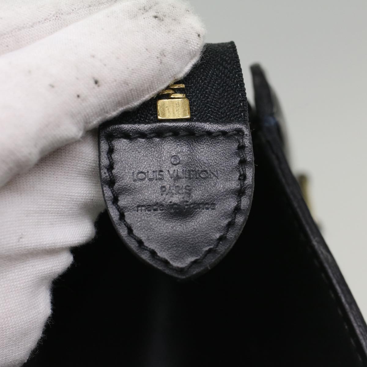 LOUIS VUITTON Epi Riviera Hand Bag Noir Black M48182 LV th4041
