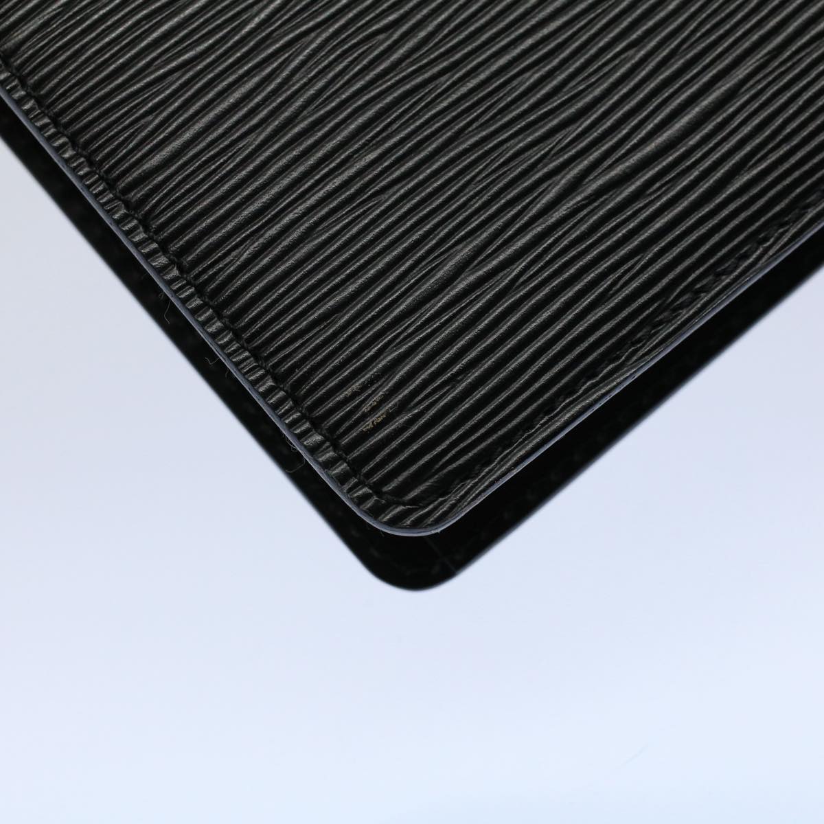 LOUIS VUITTON Epi Pochette Homme Clutch Bag Black M52522 LV th4042