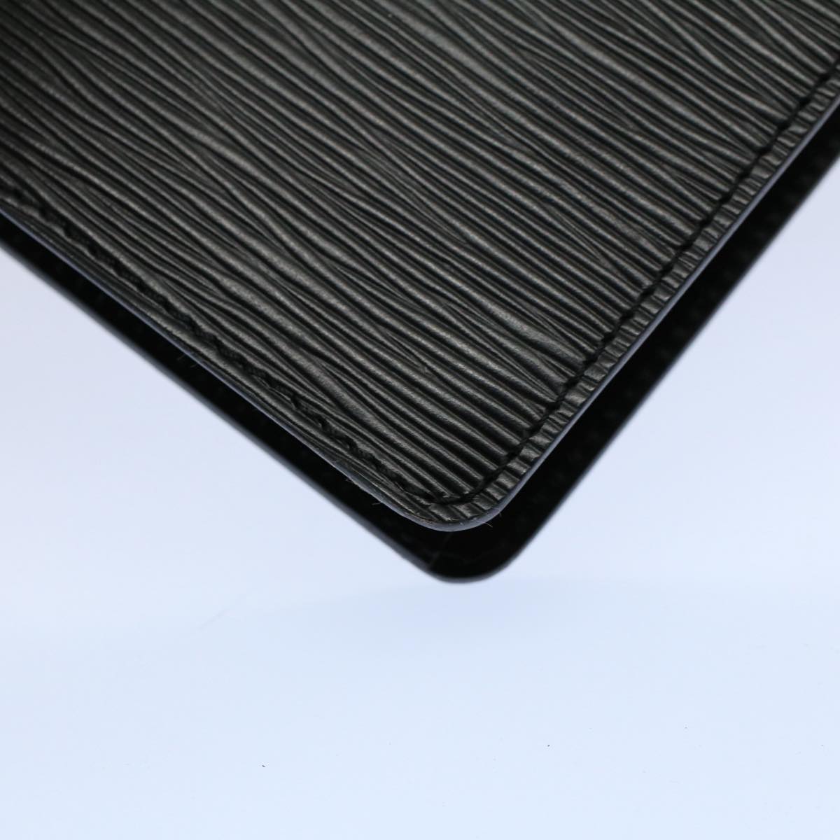 LOUIS VUITTON Epi Pochette Homme Clutch Bag Black M52522 LV th4042
