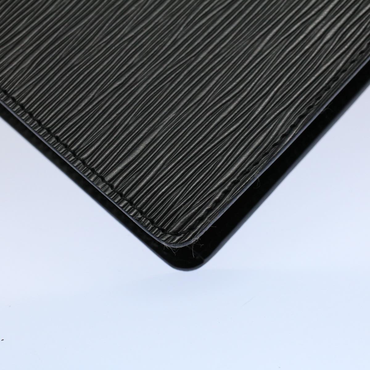 LOUIS VUITTON Epi Pochette Homme Clutch Bag Black M52522 LV th4042