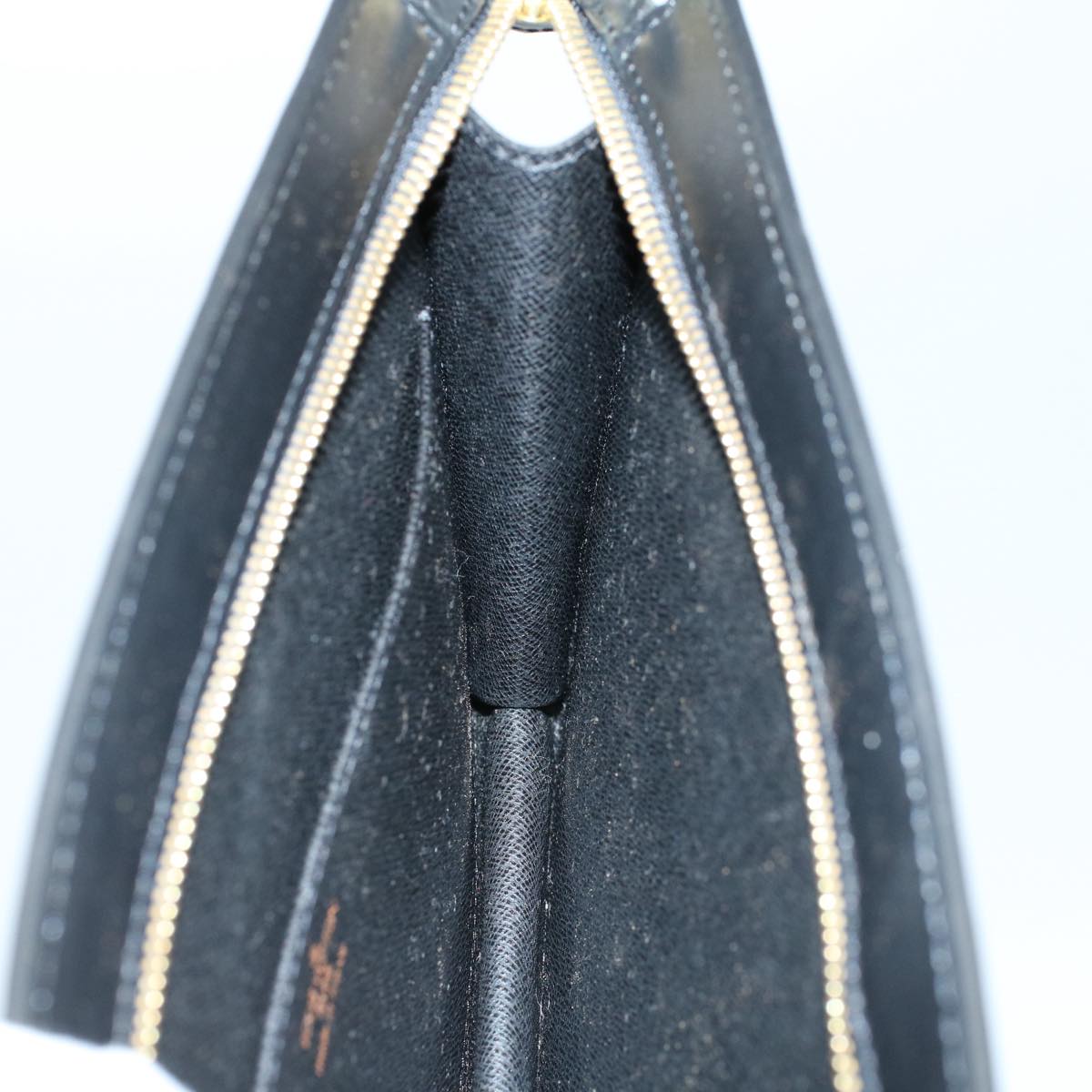 LOUIS VUITTON Epi Pochette Homme Clutch Bag Black M52522 LV th4042