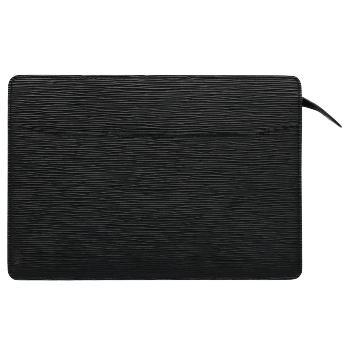 LOUIS VUITTON Epi Pochette Homme Clutch Bag Black M52522 LV th4042