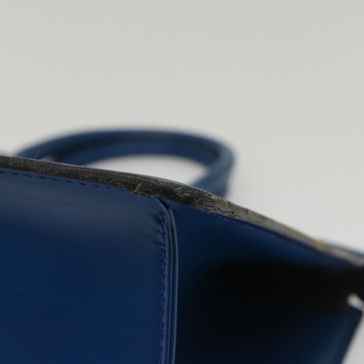 LOUIS VUITTON Epi Riviera Hand Bag Blue M48185 LV th4044