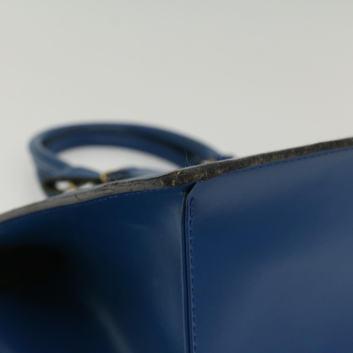 LOUIS VUITTON Epi Riviera Hand Bag Blue M48185 LV th4044