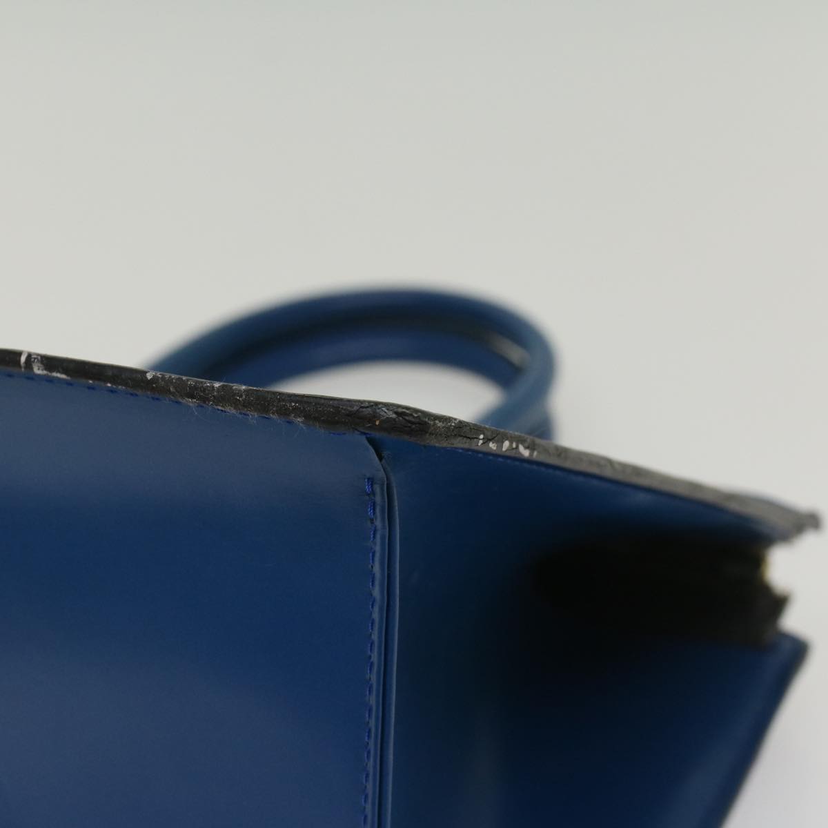 LOUIS VUITTON Epi Riviera Hand Bag Blue M48185 LV th4044