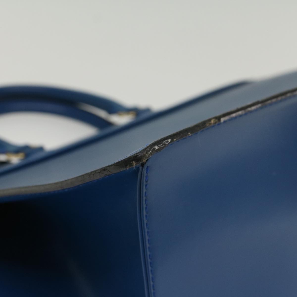LOUIS VUITTON Epi Riviera Hand Bag Blue M48185 LV th4044