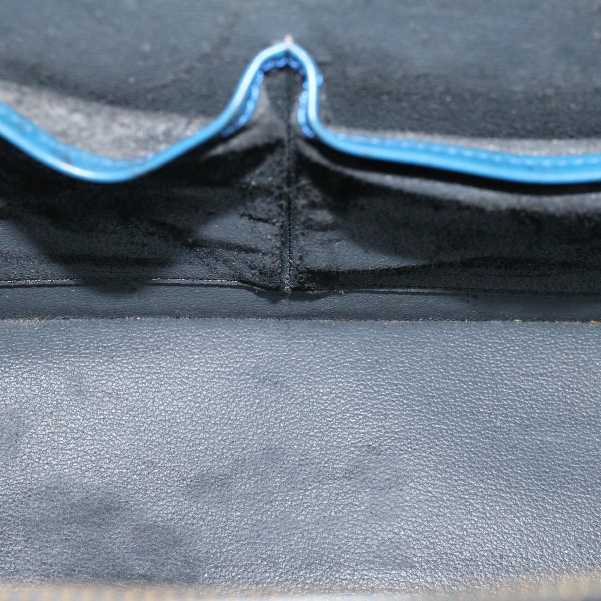 LOUIS VUITTON Epi Riviera Hand Bag Blue M48185 LV th4044