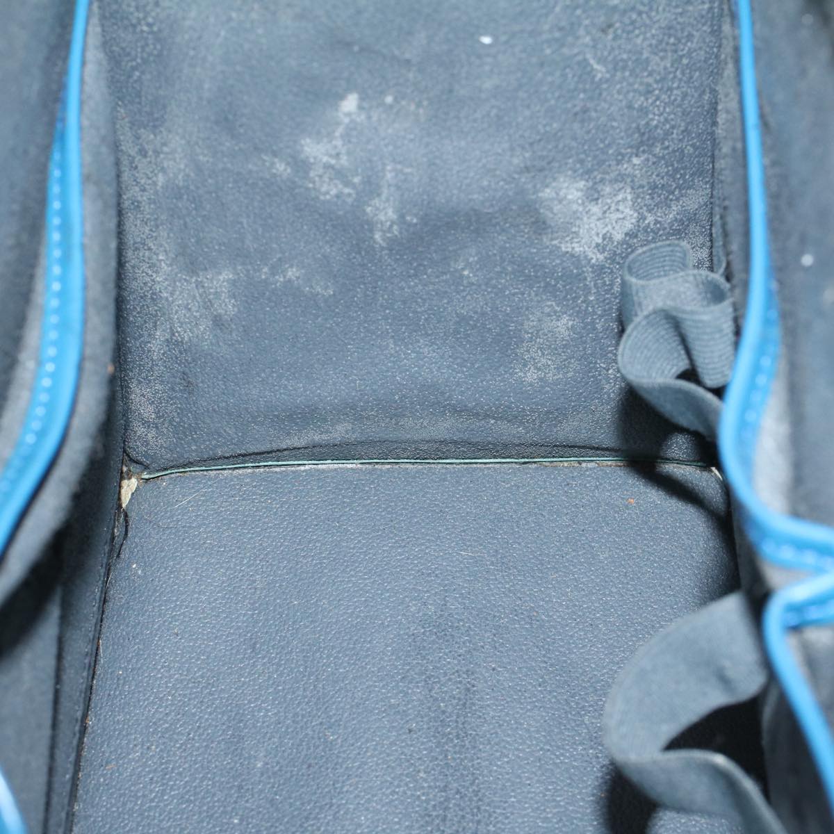 LOUIS VUITTON Epi Riviera Hand Bag Blue M48185 LV th4044