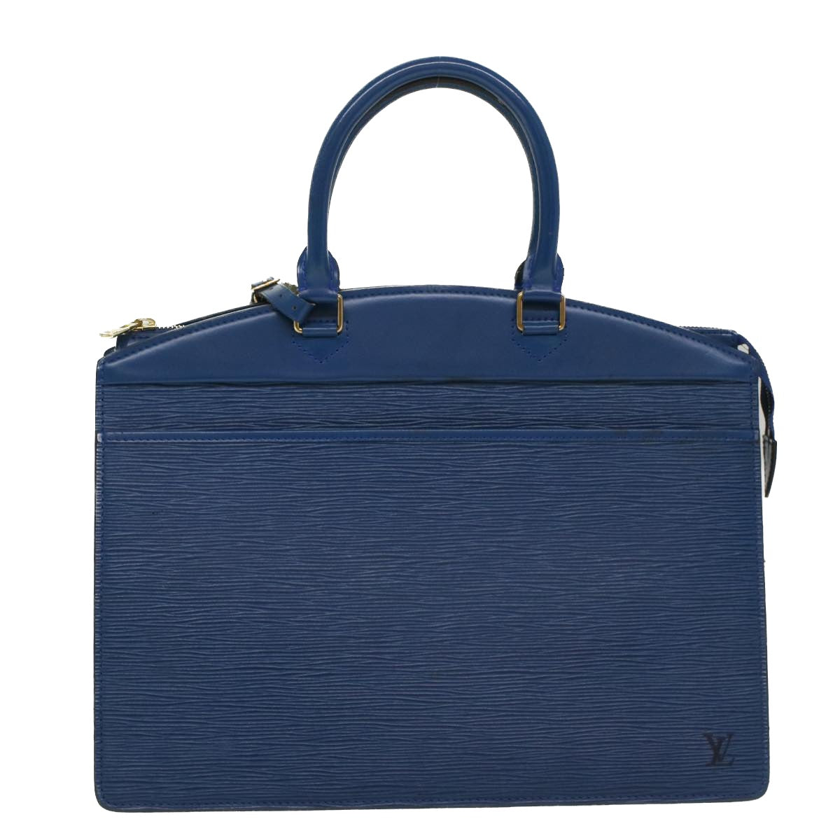 LOUIS VUITTON Epi Riviera Hand Bag Blue M48185 LV th4044