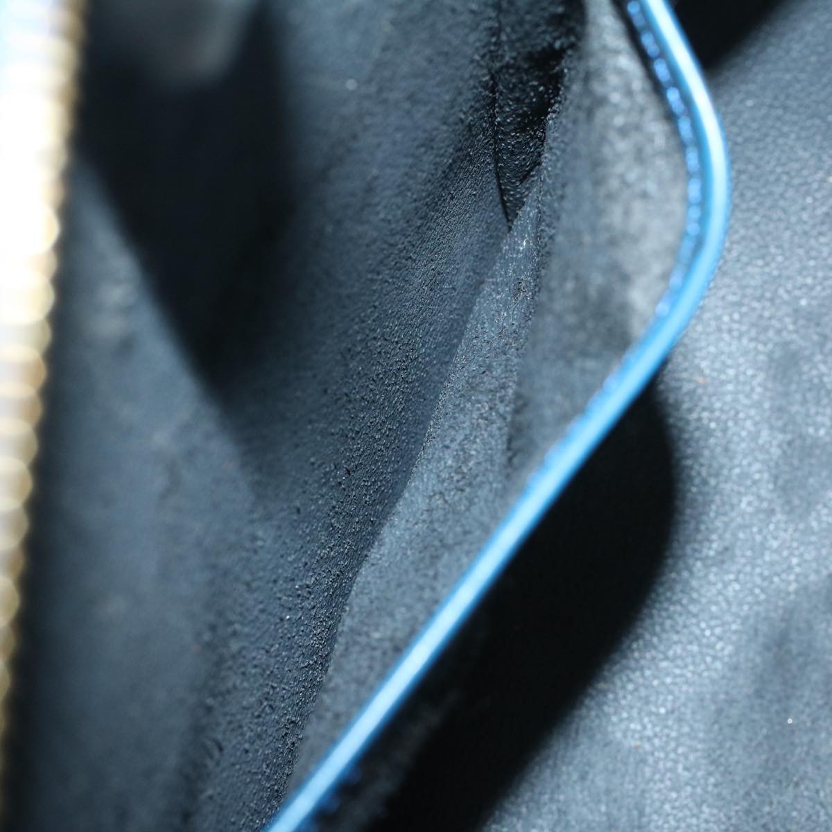 LOUIS VUITTON Epi Riviera Hand Bag Blue M48185 LV th4044