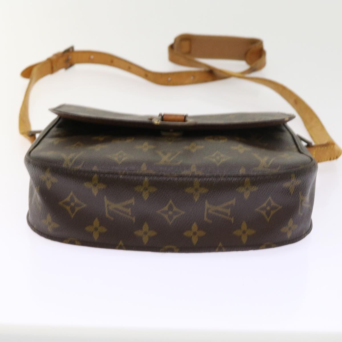 LOUIS VUITTON Monogram Saint Cloud GM Shoulder Bag M51242 LV th4045