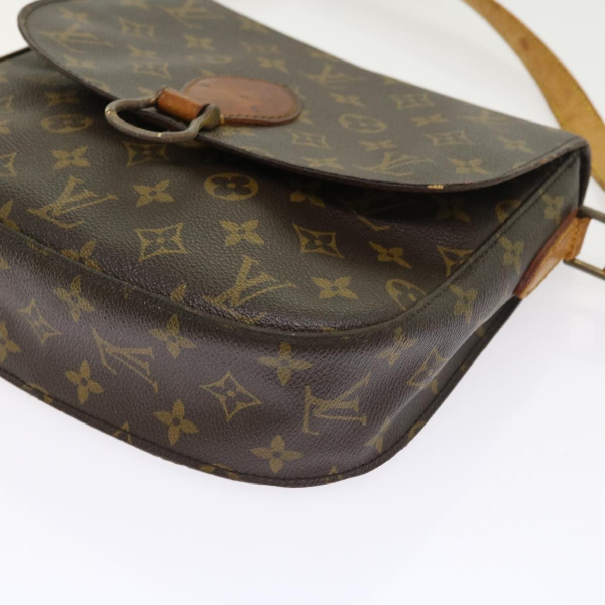LOUIS VUITTON Monogram Saint Cloud GM Shoulder Bag M51242 LV th4045