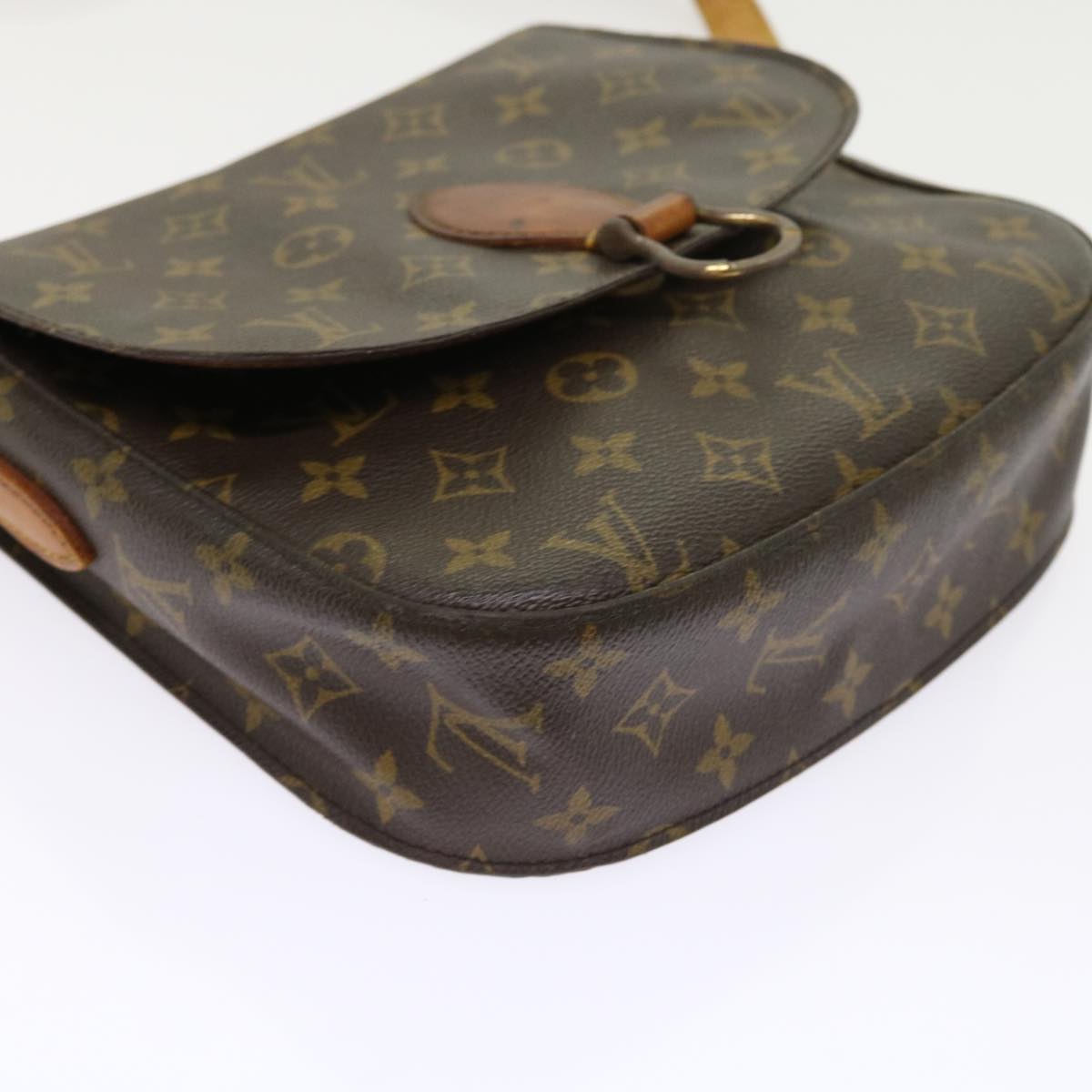 LOUIS VUITTON Monogram Saint Cloud GM Shoulder Bag M51242 LV th4045