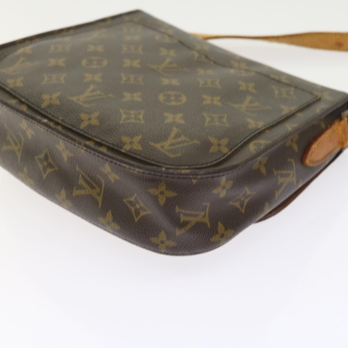 LOUIS VUITTON Monogram Saint Cloud GM Shoulder Bag M51242 LV th4045