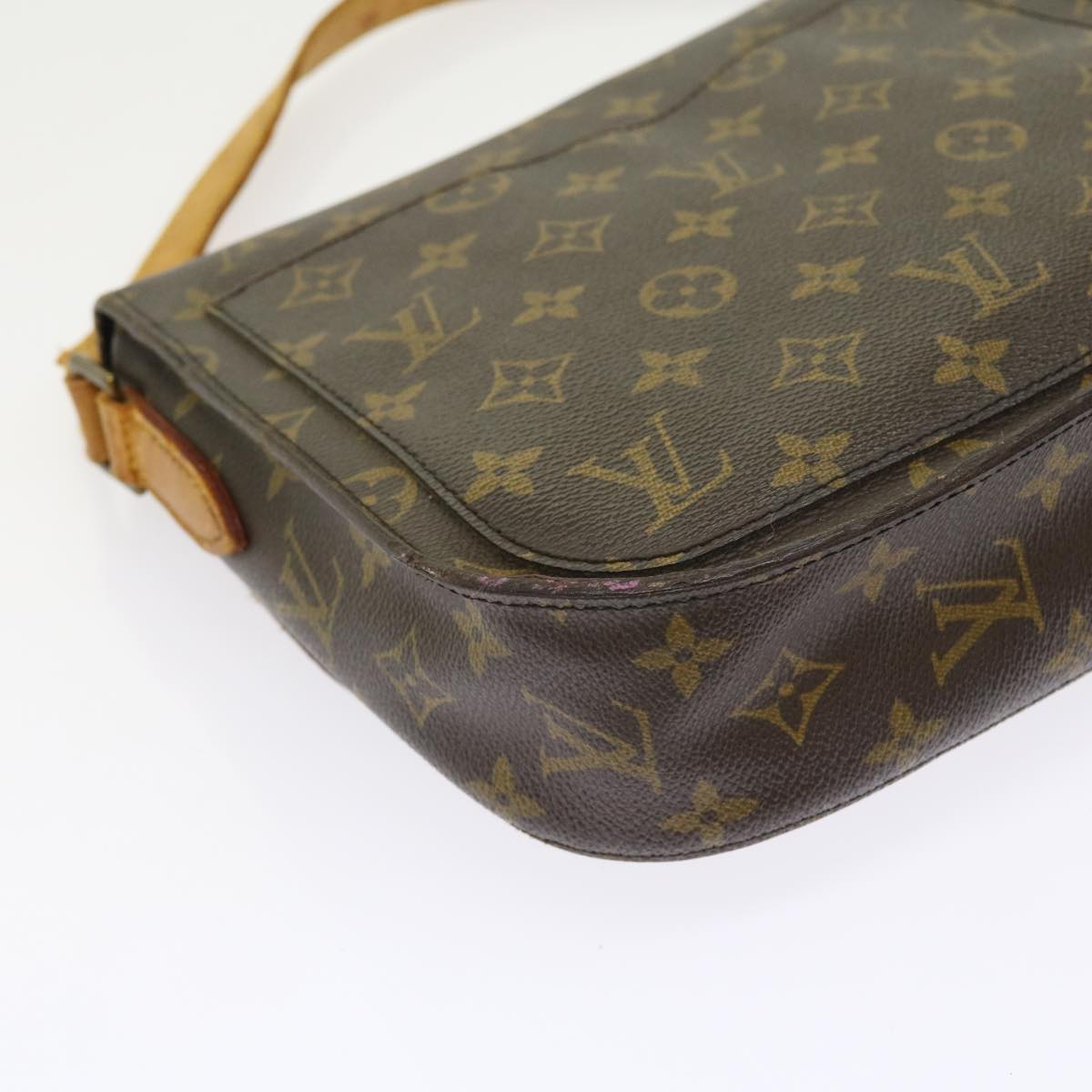 LOUIS VUITTON Monogram Saint Cloud GM Shoulder Bag M51242 LV th4045