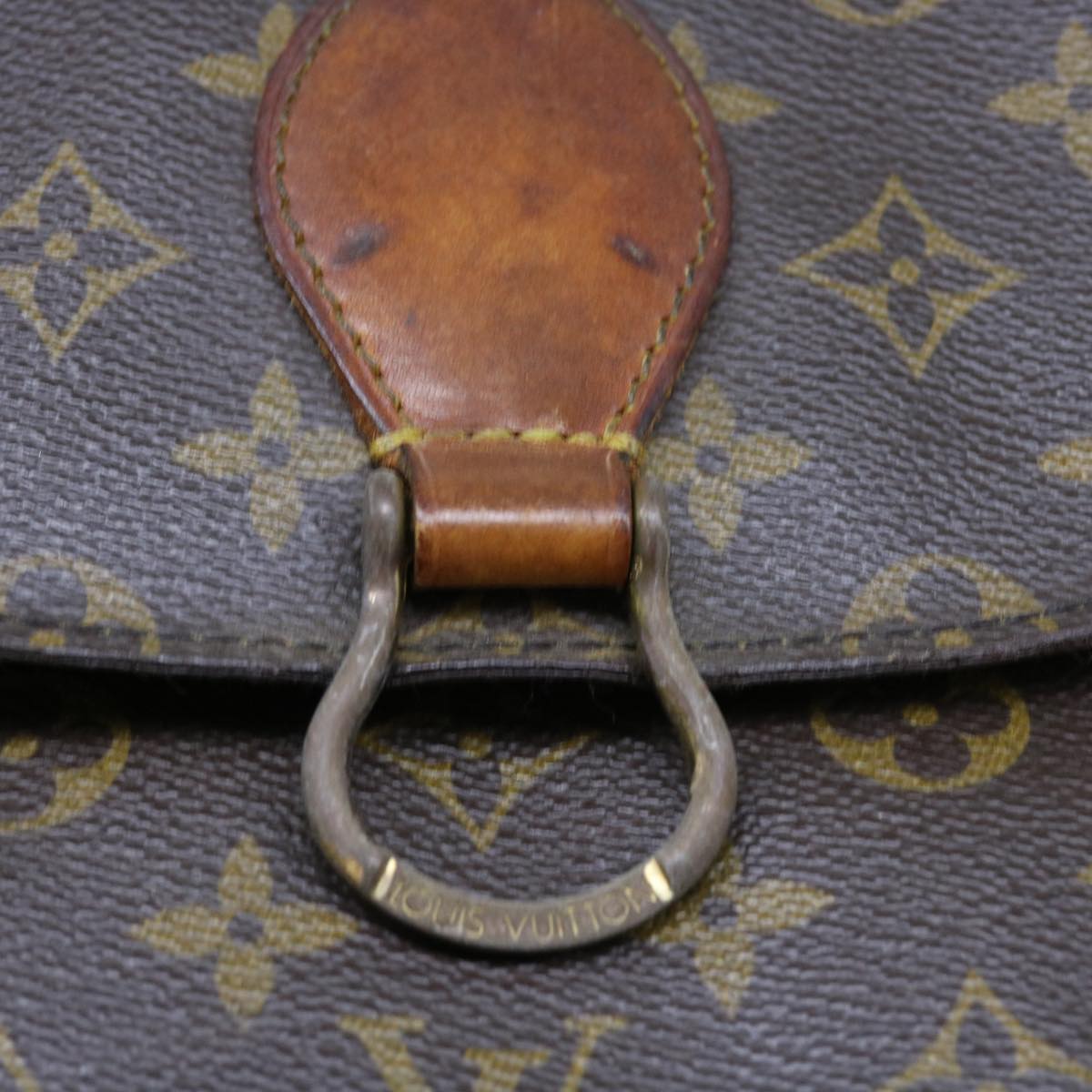 LOUIS VUITTON Monogram Saint Cloud GM Shoulder Bag M51242 LV th4045