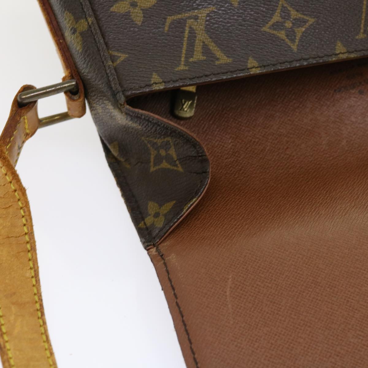 LOUIS VUITTON Monogram Saint Cloud GM Shoulder Bag M51242 LV th4045