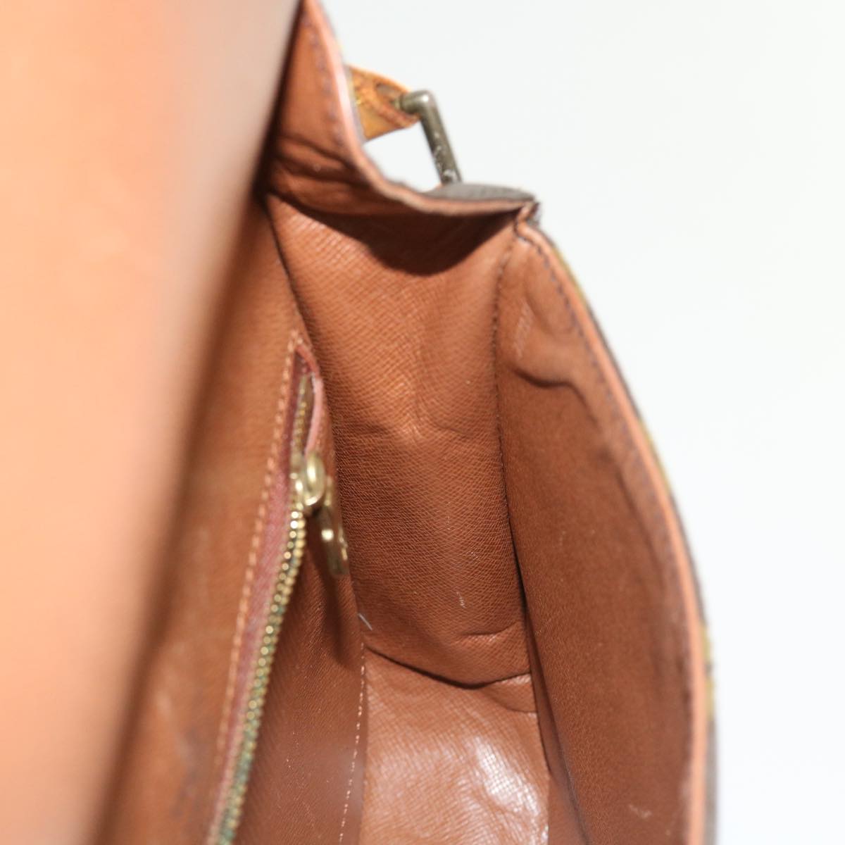 LOUIS VUITTON Monogram Saint Cloud GM Shoulder Bag M51242 LV th4045