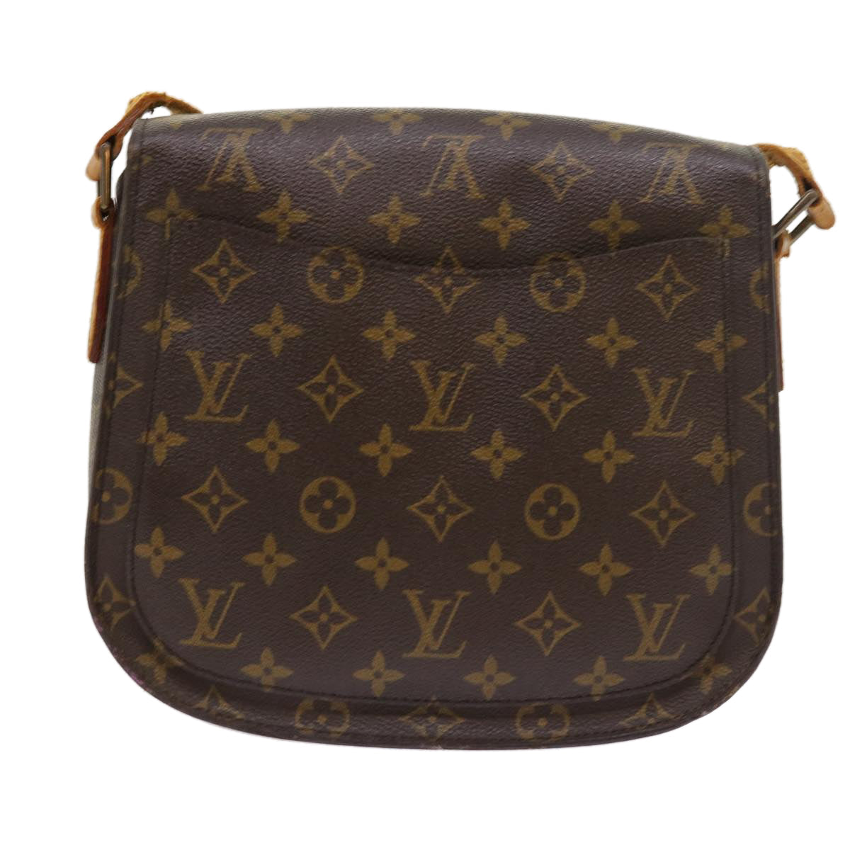 LOUIS VUITTON Monogram Saint Cloud GM Shoulder Bag M51242 LV th4045