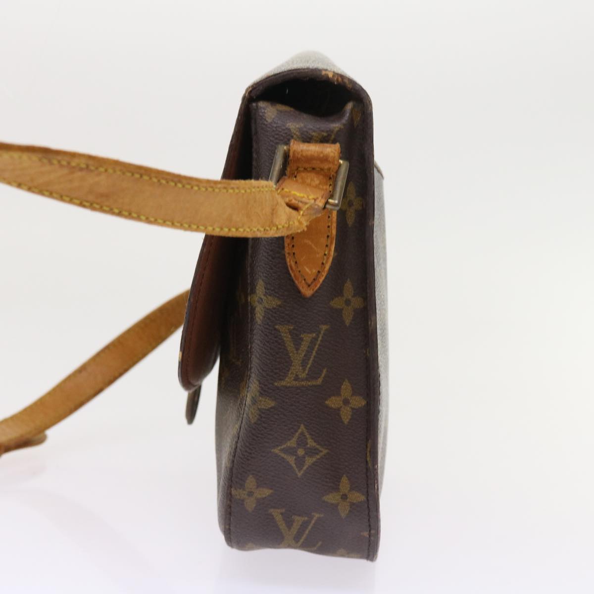 LOUIS VUITTON Monogram Saint Cloud GM Shoulder Bag M51242 LV th4045