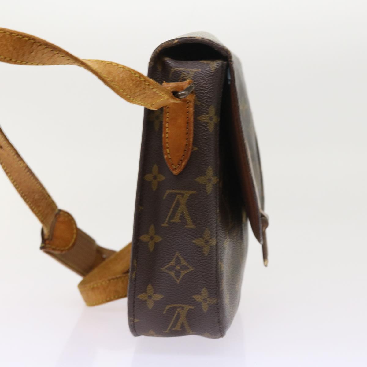 LOUIS VUITTON Monogram Saint Cloud GM Shoulder Bag M51242 LV th4045