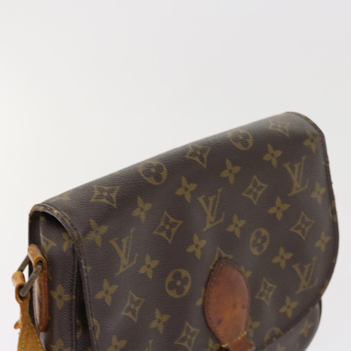 LOUIS VUITTON Monogram Saint Cloud GM Shoulder Bag M51242 LV th4045