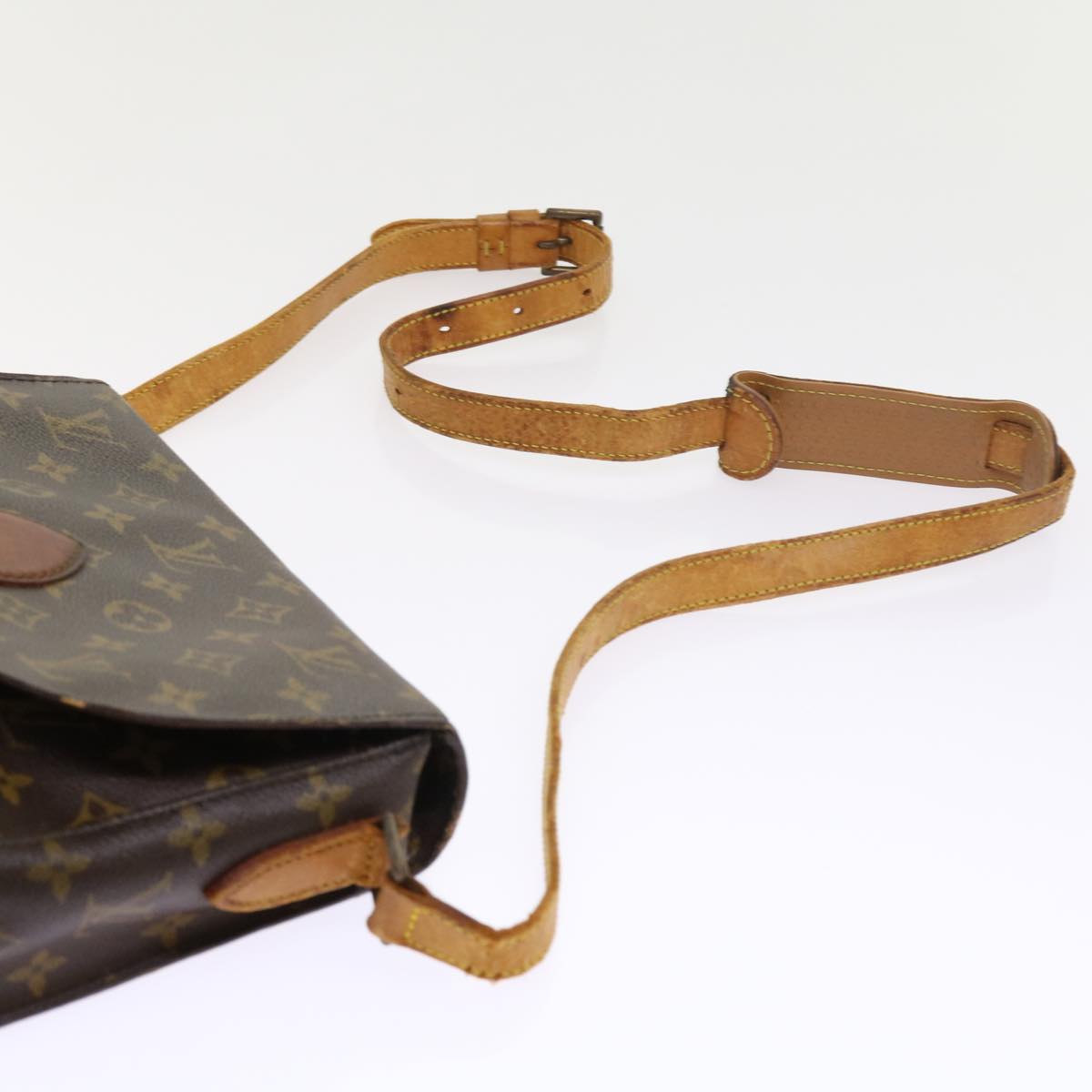 LOUIS VUITTON Monogram Saint Cloud GM Shoulder Bag M51242 LV th4045
