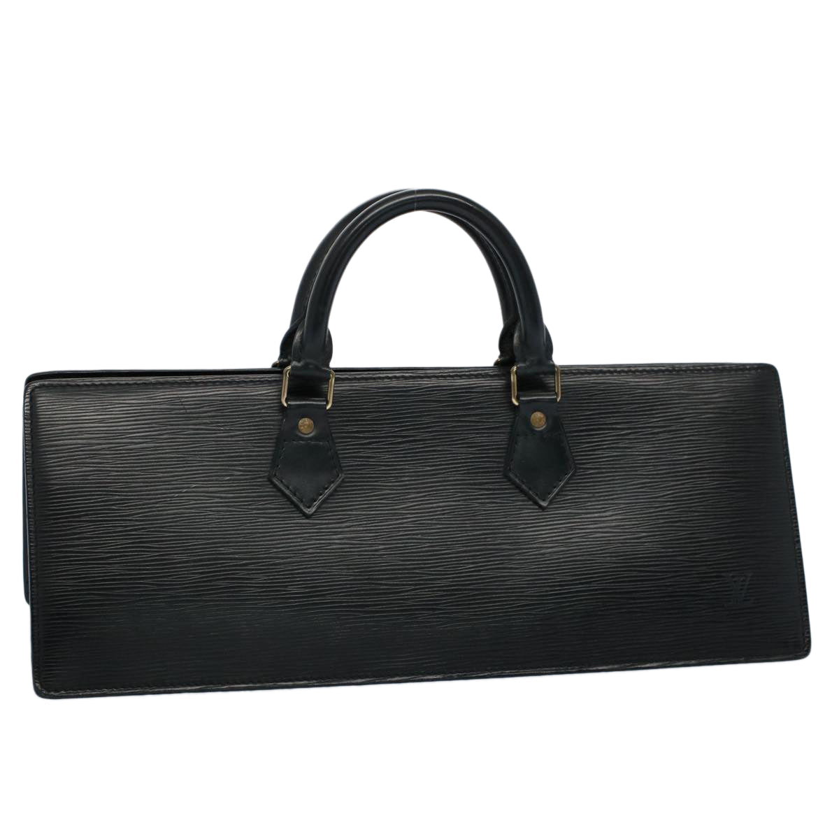 LOUIS VUITTON Epi Sac Triangle Hand Bag Black Noir M52092 LV th4052