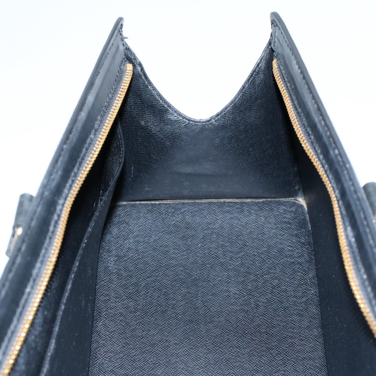 LOUIS VUITTON Epi Sac Triangle Hand Bag Black Noir M52092 LV th4052