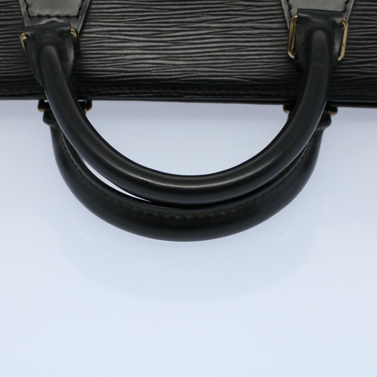 LOUIS VUITTON Epi Sac Triangle Hand Bag Black Noir M52092 LV th4052