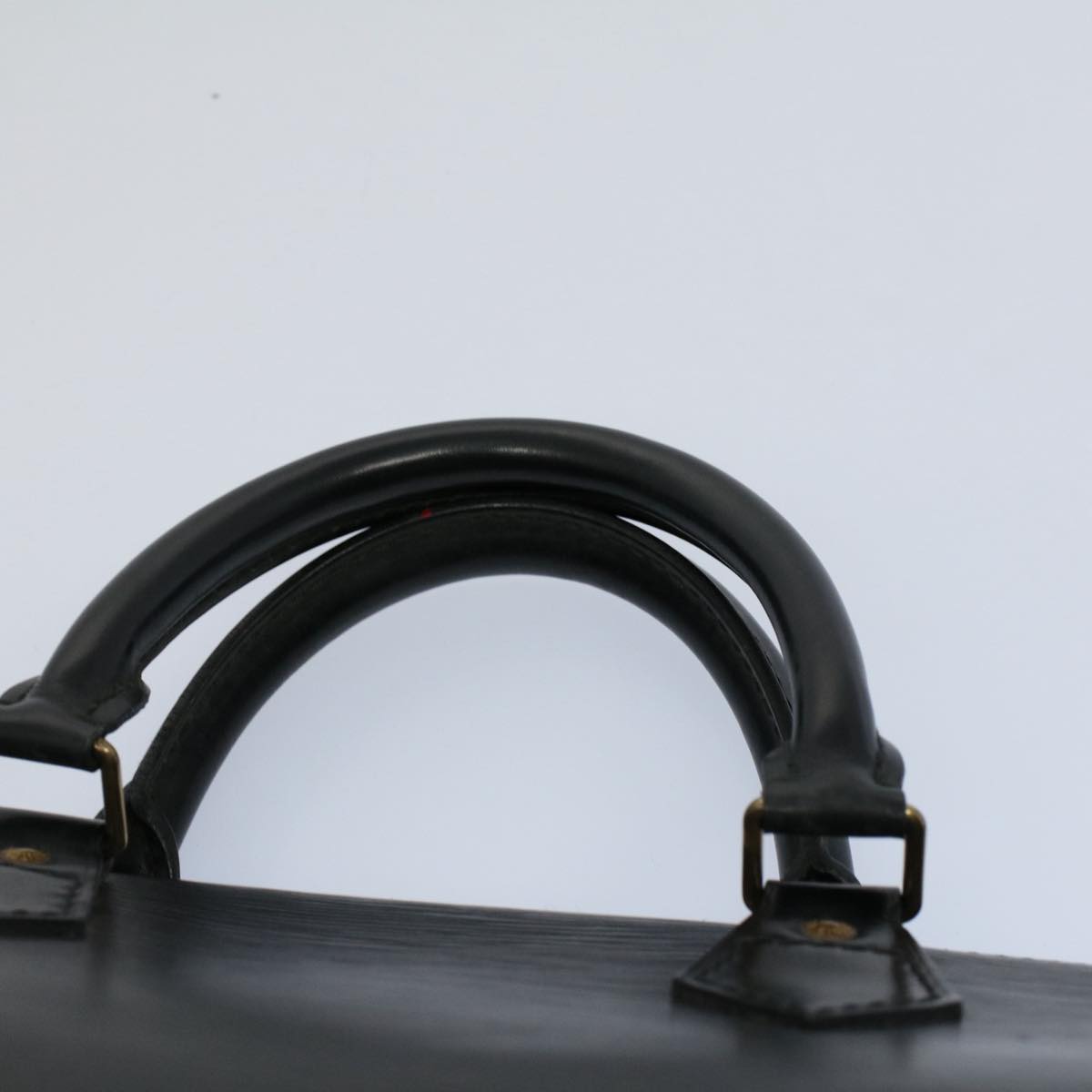 LOUIS VUITTON Epi Sac Triangle Hand Bag Black Noir M52092 LV th4052