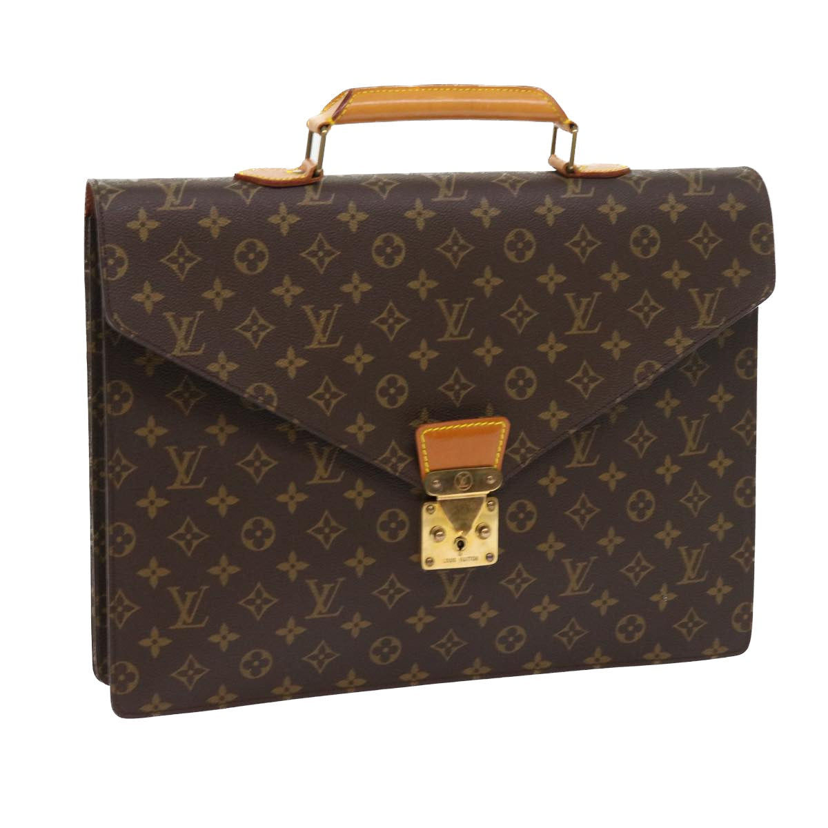 LOUIS VUITTON Monogram Serviette Conseiller Briefcase M53331 LV th4054