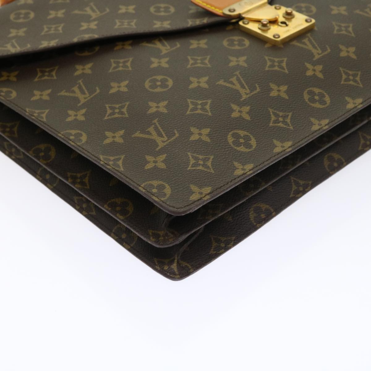 LOUIS VUITTON Monogram Serviette Conseiller Briefcase M53331 LV th4054