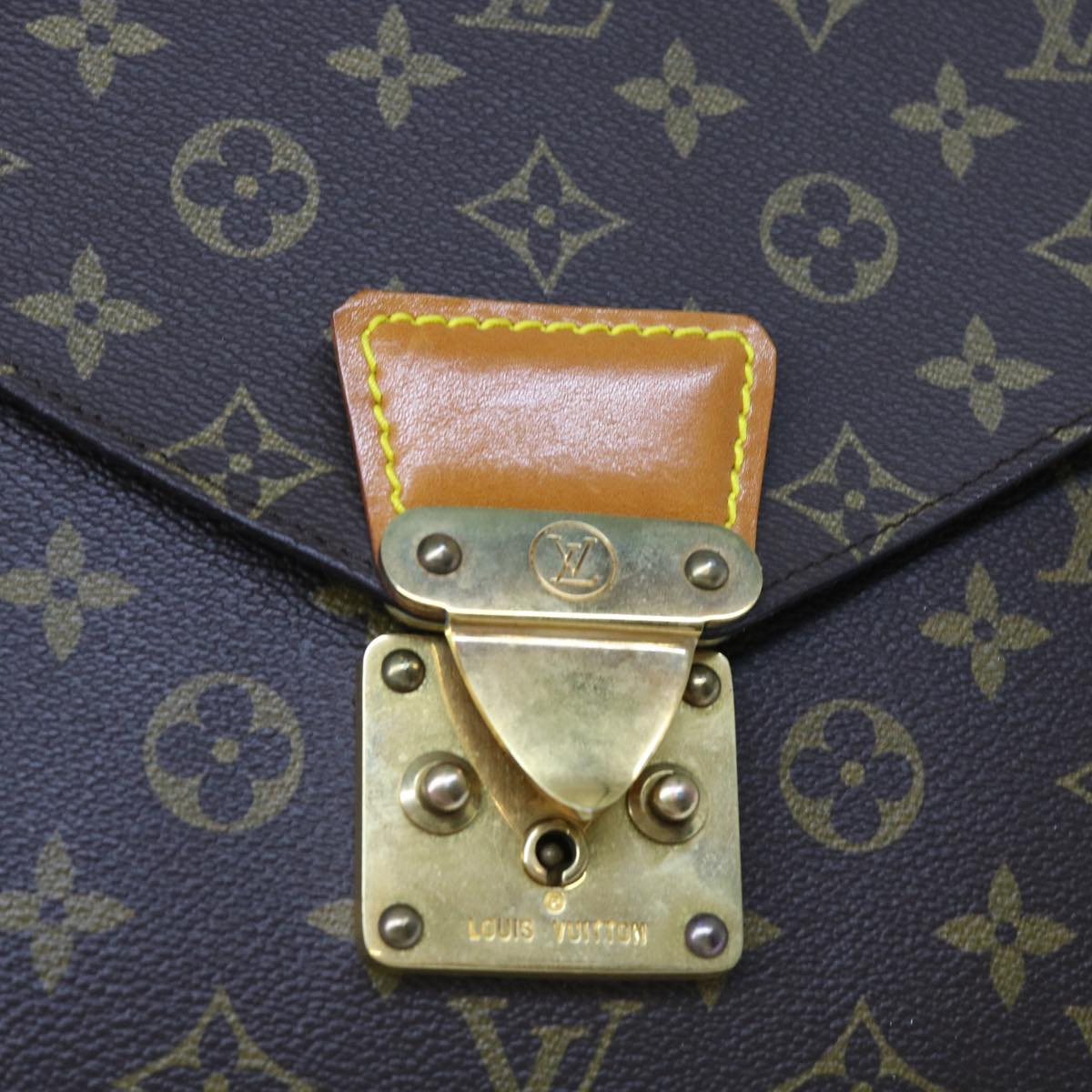LOUIS VUITTON Monogram Serviette Conseiller Briefcase M53331 LV th4054