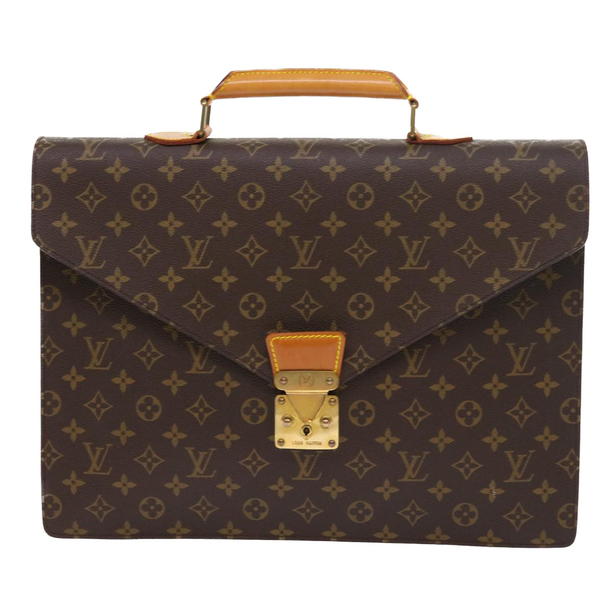 LOUIS VUITTON Monogram Serviette Conseiller Briefcase M53331 LV th4054