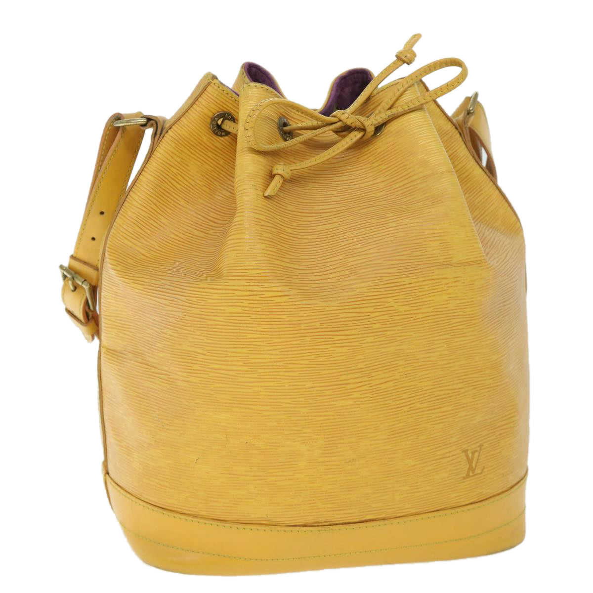 LOUIS VUITTON Epi Noe Shoulder Bag Tassili Yellow M44009 LV th4055