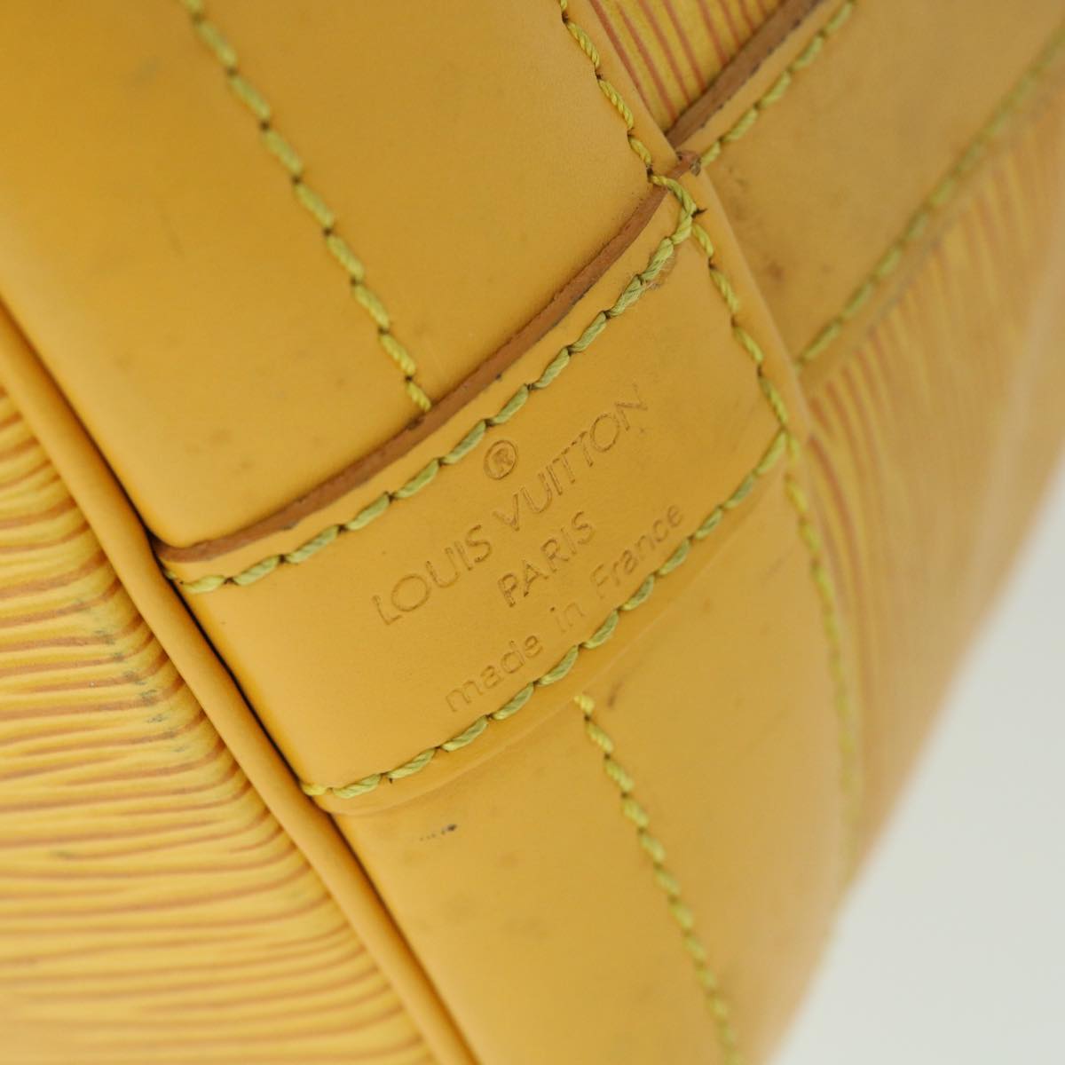 LOUIS VUITTON Epi Noe Shoulder Bag Tassili Yellow M44009 LV th4055
