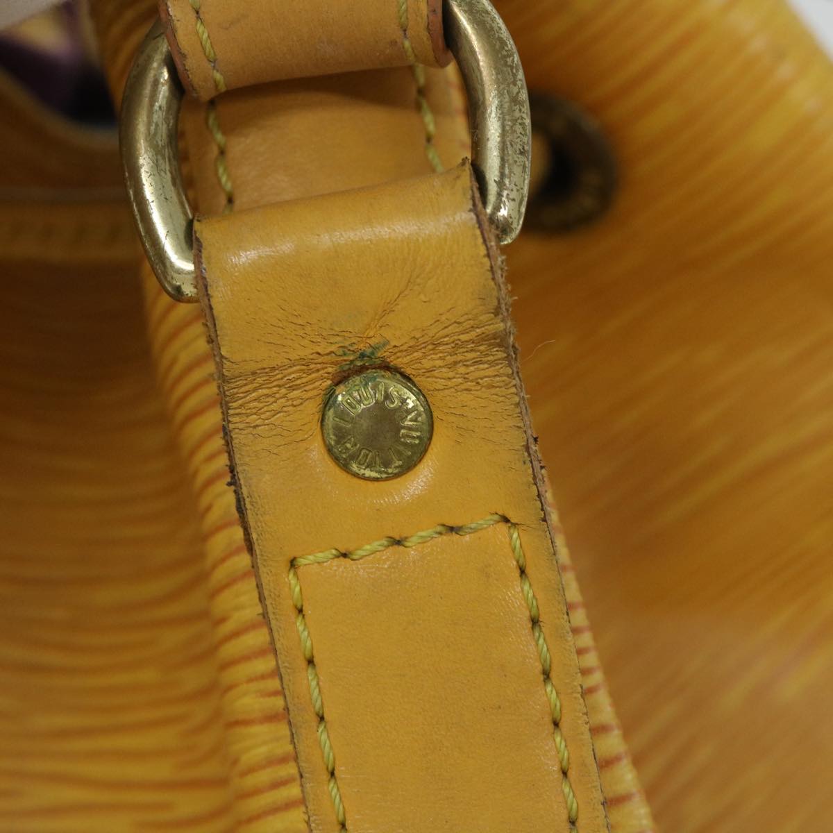 LOUIS VUITTON Epi Noe Shoulder Bag Tassili Yellow M44009 LV th4055