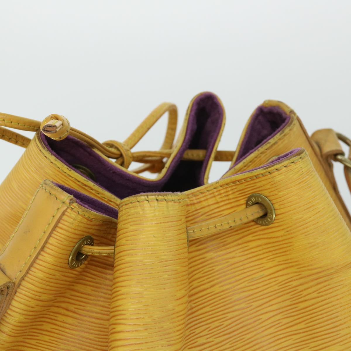 LOUIS VUITTON Epi Noe Shoulder Bag Tassili Yellow M44009 LV th4055