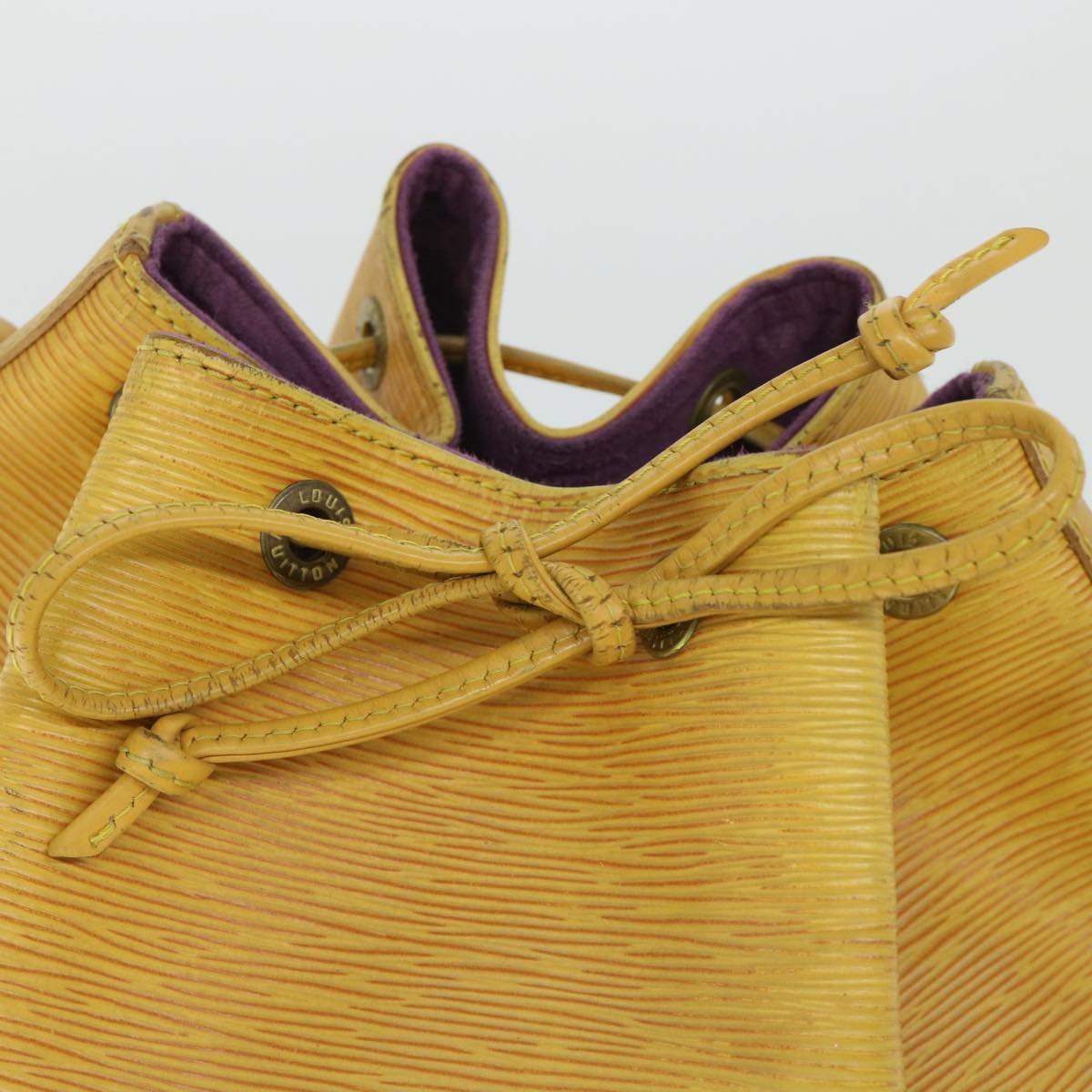 LOUIS VUITTON Epi Noe Shoulder Bag Tassili Yellow M44009 LV th4055
