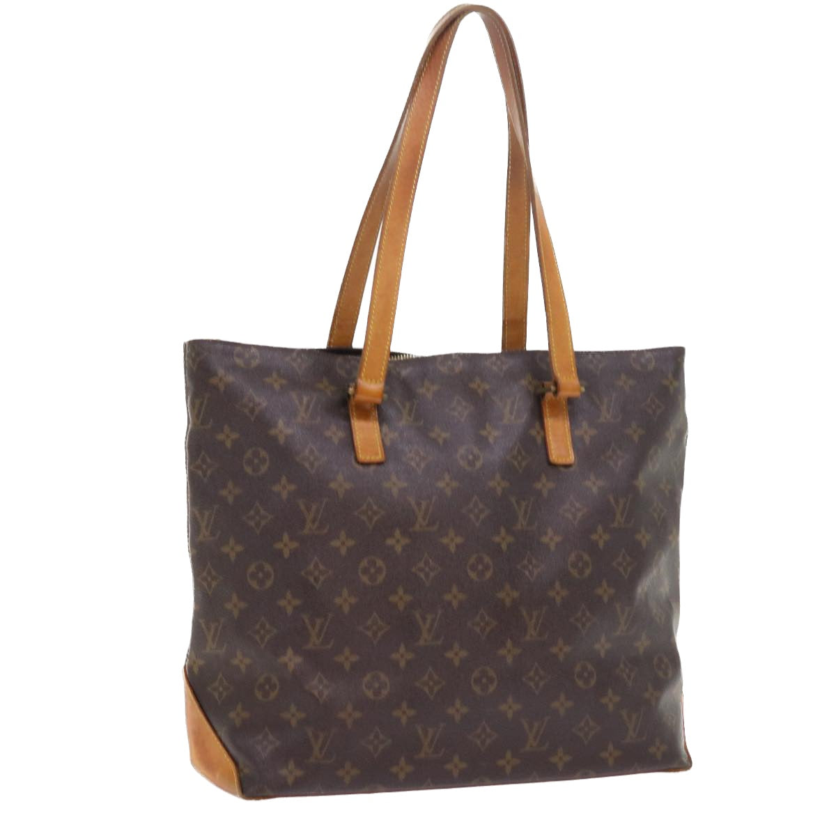LOUIS VUITTON Monogram Cabas Mezzo Tote Bag M51151 LV th4059