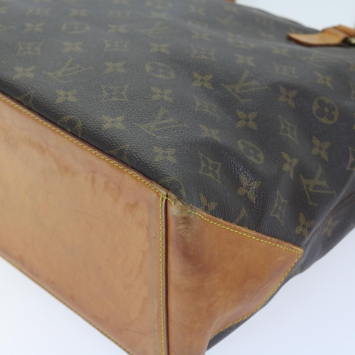 LOUIS VUITTON Monogram Cabas Mezzo Tote Bag M51151 LV th4059