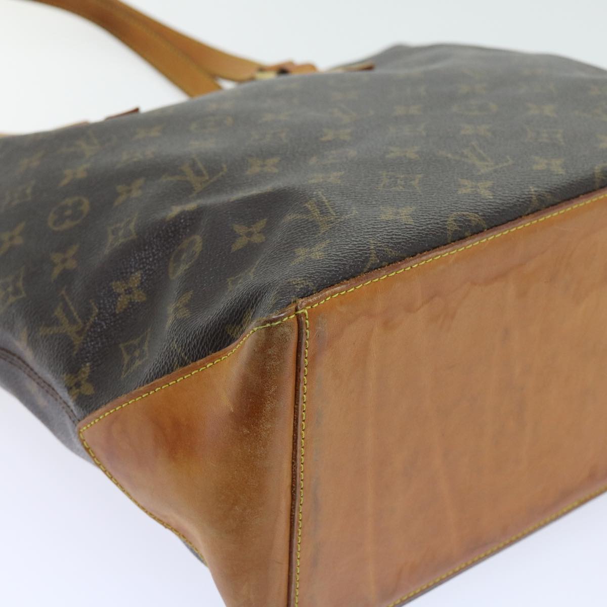 LOUIS VUITTON Monogram Cabas Mezzo Tote Bag M51151 LV th4059
